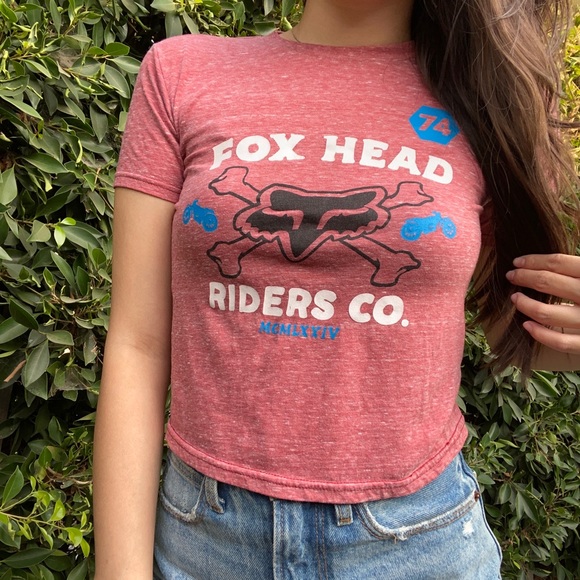 Fox Riders Crop Tee - Picture 3 of 4